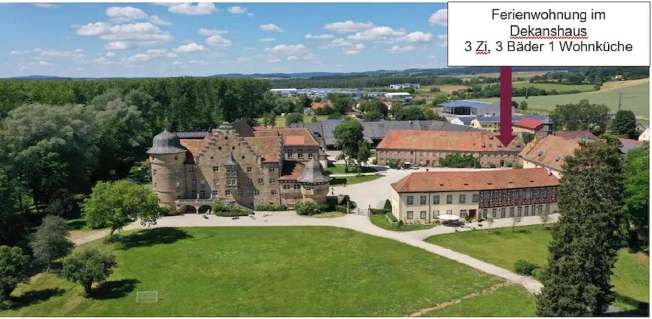 Gutsverwaltung Schloss Eyrichshof Ebern ภายนอก รูปภาพ